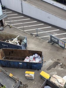 Projektaufnahme zu asbestarbeiten in Bottrop