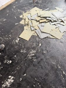 Projektaufnahme zu asbestarbeiten in Bottrop